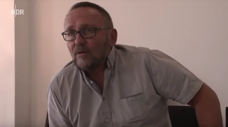 Frank Magnitz während des Interviews mit dem NDR-Medienmagazin ZAPP.