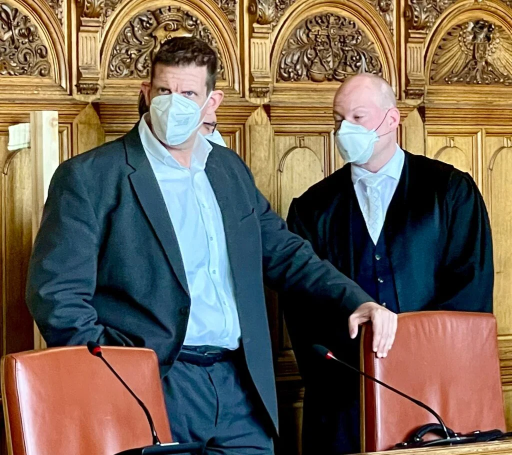 Archivaufnahme zum Berufungsverfahren gegen Olaf Latzel am Landgericht Bremen.