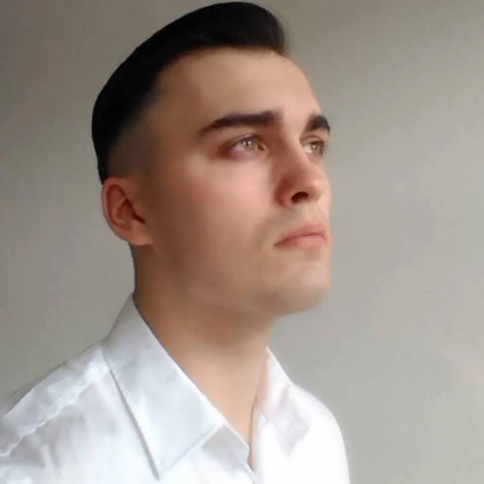 Porträt von Sebastian Brandt aus seiner damaligen öffentlichen Facebook-Selbstdarstellung, 2018.